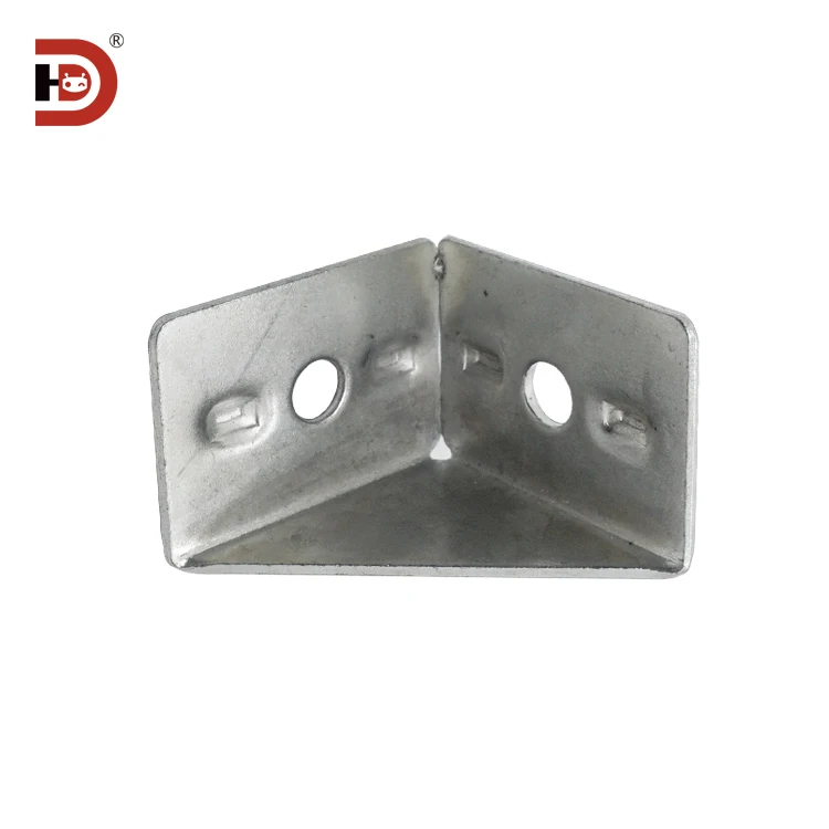 4052 Carbon Steel Galvanized Corner Code 4040 Aluminum Profile Corner Fittings Connection L Corner Seat Fixing Parts factory