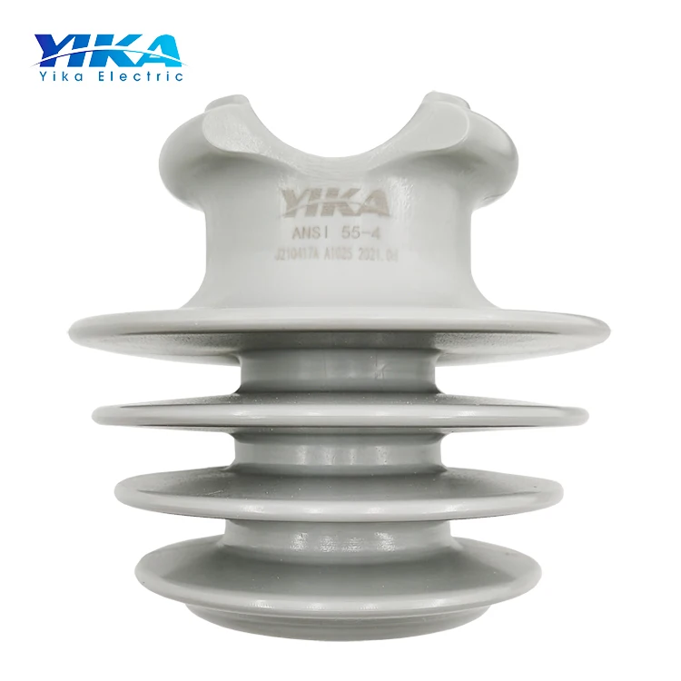 Yika Hdpe 554 Insulators Iec Line Post Insulator 15kv Modified Polyethylene Pin Type Insulator