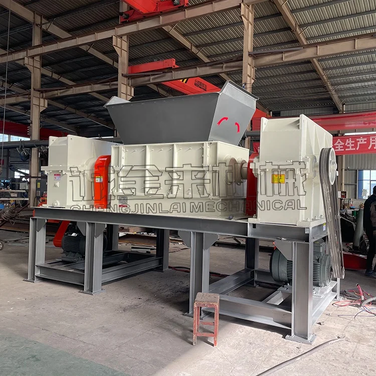 High Capacity Automatic Wood Crusher Machine Wood Chipper Shredder for Wooden Pallet Scrap Crusher