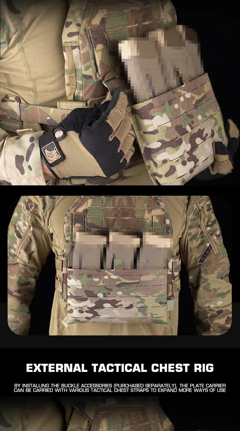 Quick Release Kz Plate Carrier Breathable Cs Sport Vest Fit For 10x12 ...