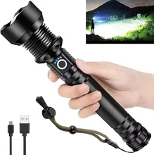 Shingel Super Bright Led Flashlight  5 Modes Waterproof Flash Light Handheld Powerful Flashlight for Hunting, Camping,fishing