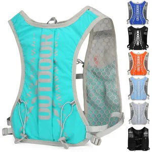 Custom Outdoor Breathable Sports Riding Backpack Lightweight Marathon Running Water Bag Waterproof Sport Hiking Vest