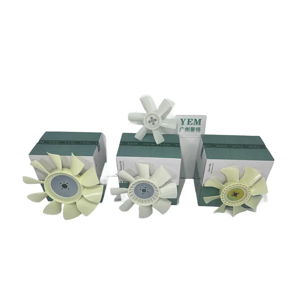 Engine Parts Fan Blade Cooling 129403-44740 Fit for Yanmar 4TN78 Excavator Forklift Diesel Engine Repair Parts
