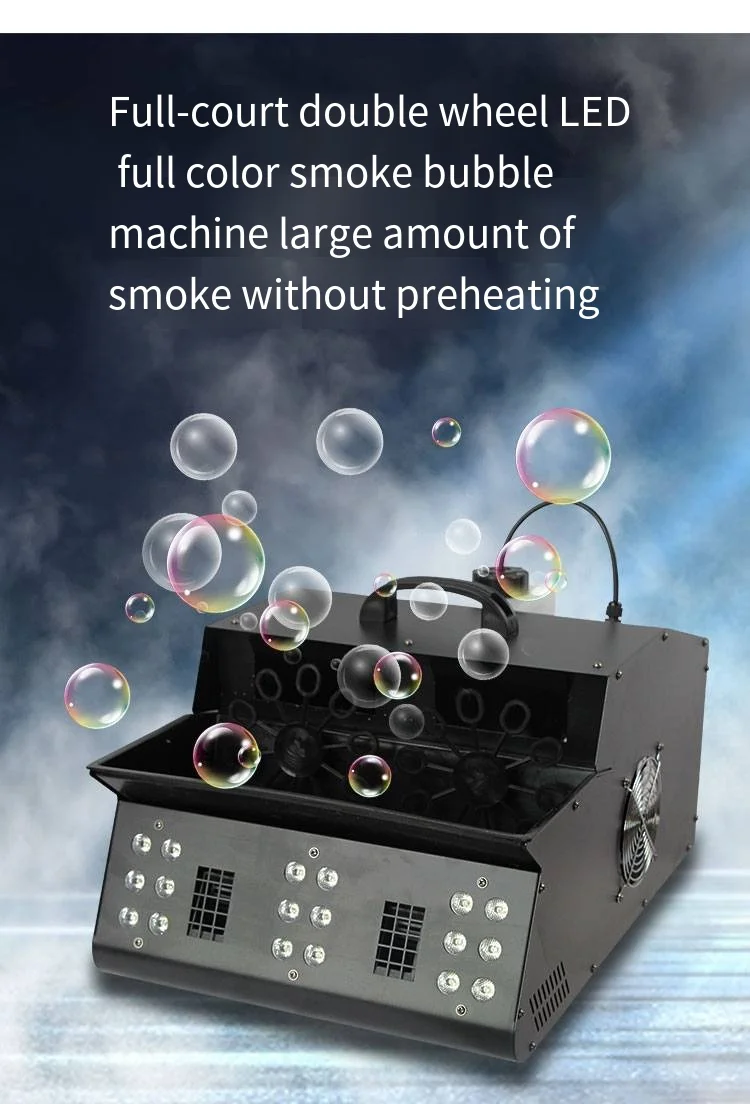 Bar Party Wedding With Led Fog Bubble Machine Stage Effects Equipment