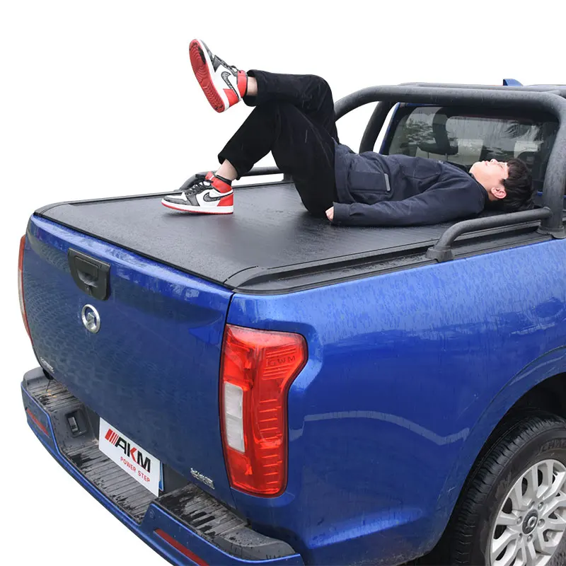 Waterproof Aluminum Alloy Phone App Remote Control Roller Shutter Bed Cover for GWM Poer Great Wall PAO Tonneau Cover