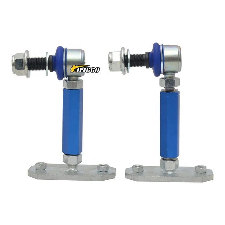 Adjustable Front End Link Kit Stabilizer Sway Bar Kit Joints for Landcruiser 76 78 79 80 100 105 Series