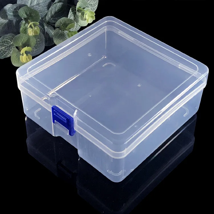 Sjpc829 Wholesale Rectangle Transparent Plastic Storage Bins Boxes