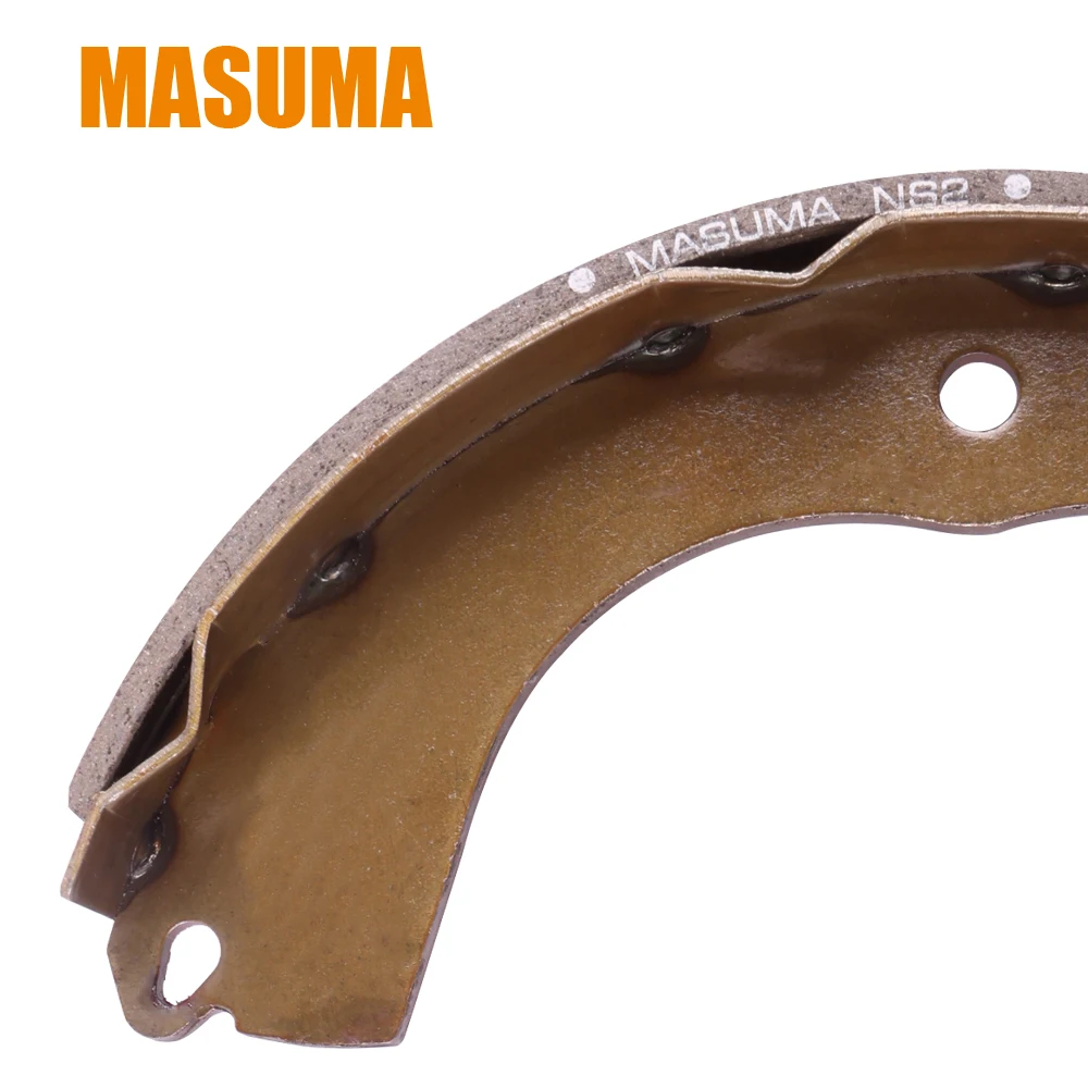 MASUMA MK-1267 Drum Brake Shoes for Isuzu Pickup & More