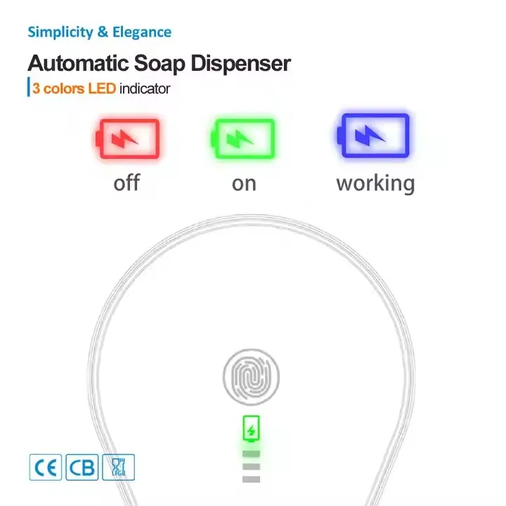 Usb Charging Infrared Sensor Electric Touchless Hand Soap Wall Mount Automatic Foaming Soap Dispenser Liquid Smart Dispenser