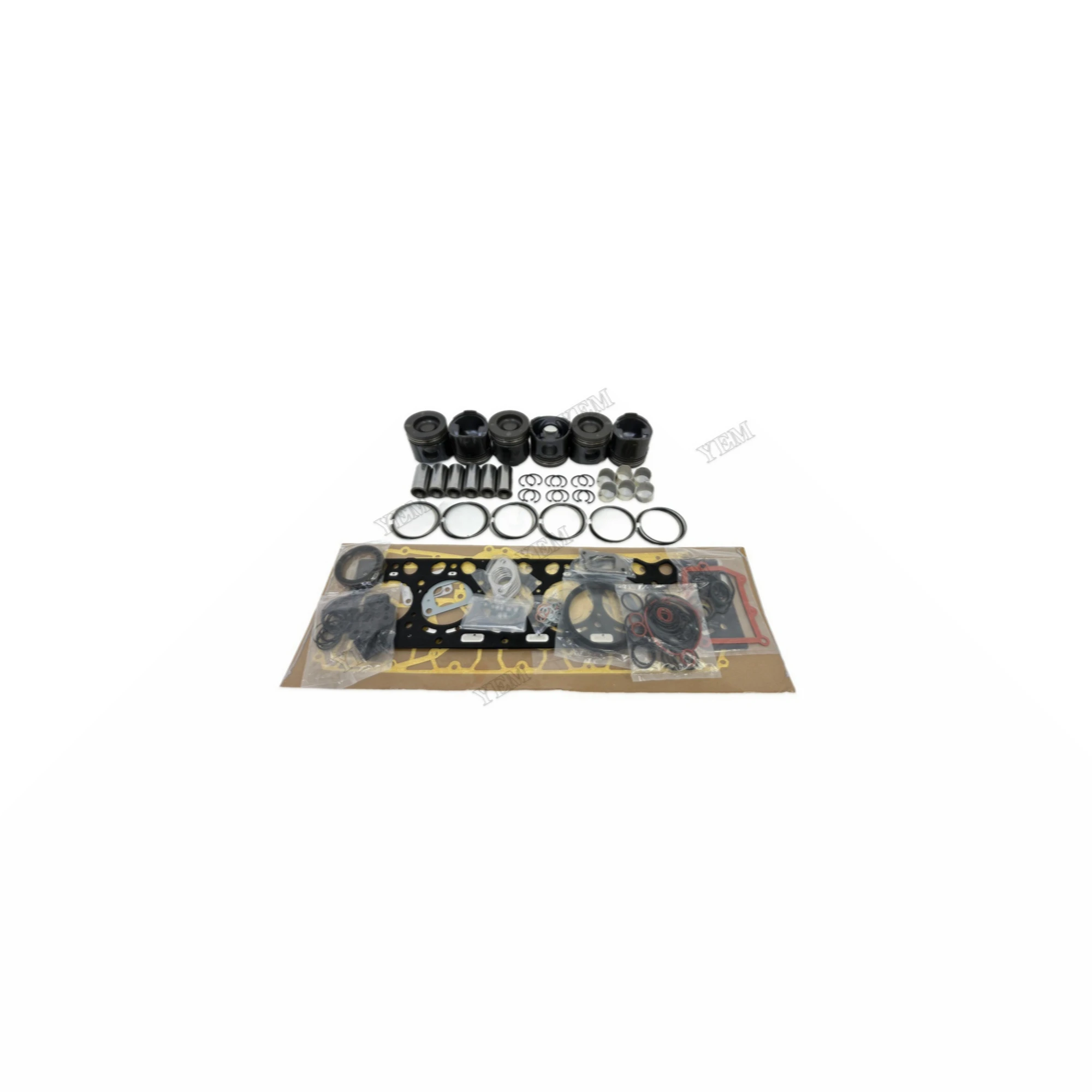 Stock Complete Rebuild Kit With Piston Ring Gaskets Suitable for Volvo D6D High Performance Engine Parts