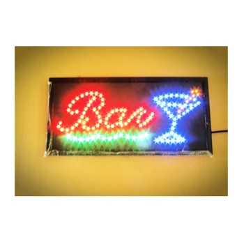 Led light letters, coffee pizza love bar word led sign, led custom bar sign