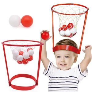 ITTL Sport Toys Develop Kids Activity Indoor Playing Plastic Basketball Game