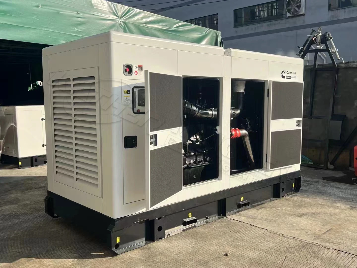 product industrial use multi cylinder diesel generating set 20kw 25kw 30kw 50kw 100kw 200kw 500kw 1000kw 1500kw super silent genset-8