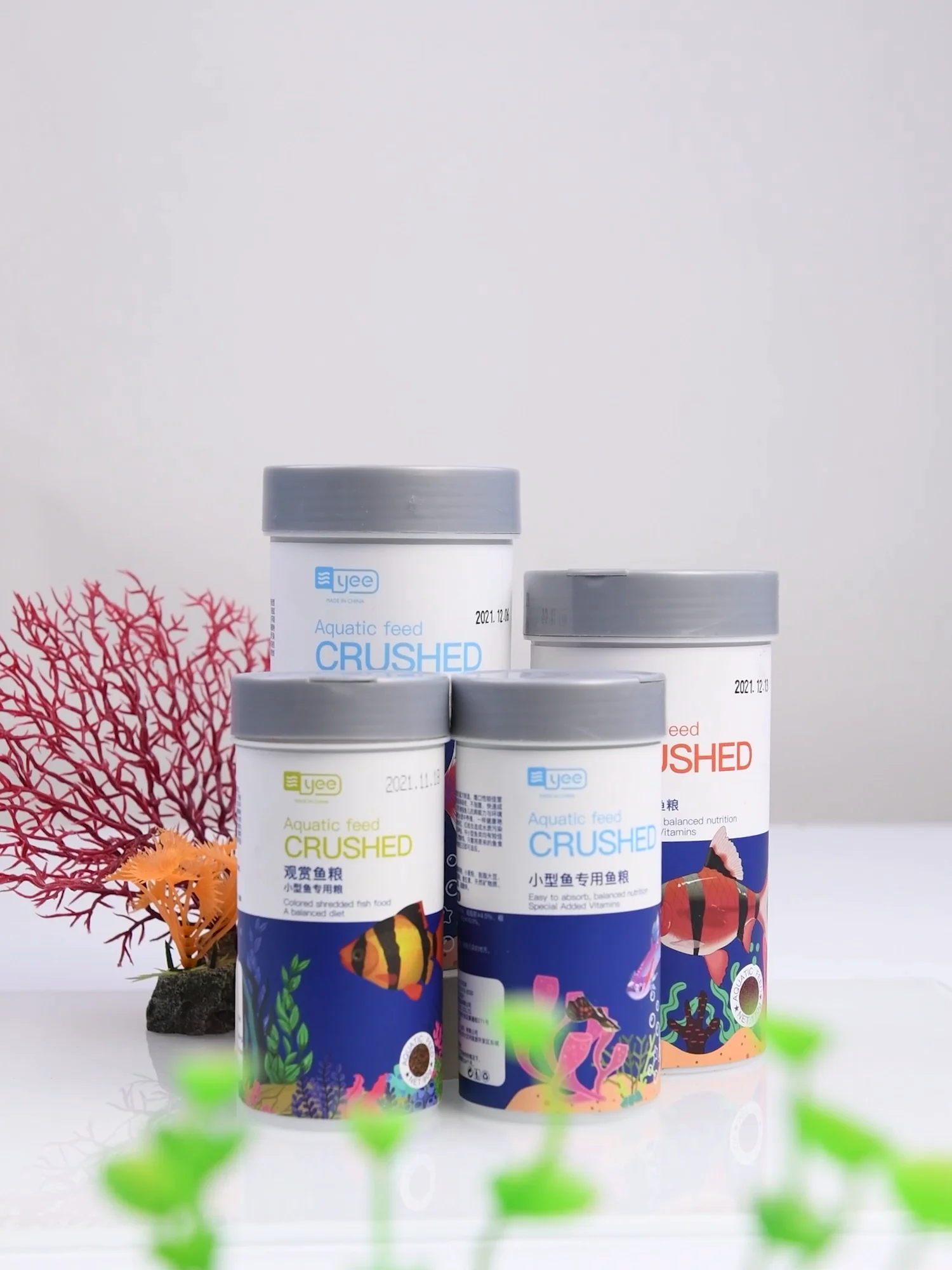 Bulk Aquarium Fish Feed Promote Growth High Protein Shrimp Eggs Larva