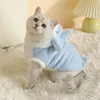 Traje de Transformación Tiburón de Dos Patas (Azul)