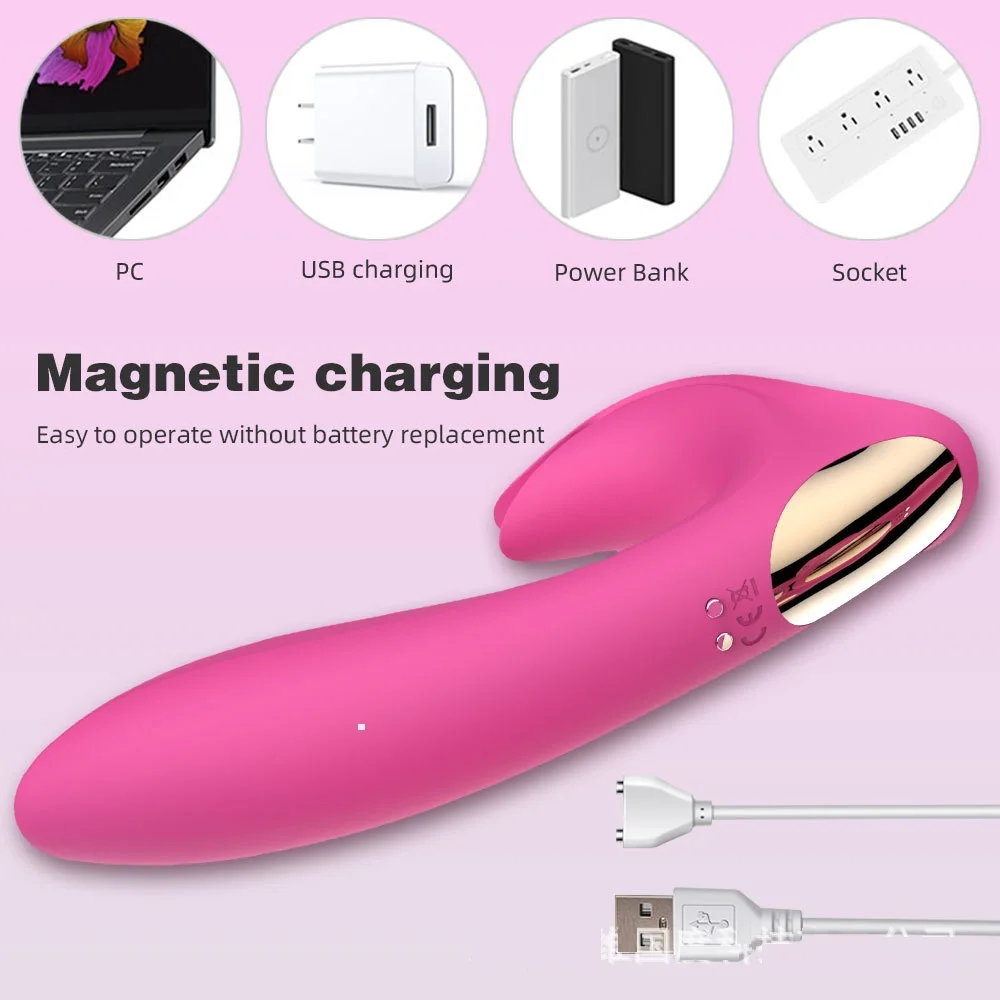 Brasiliens meistverkaufte Vibradoresl Femininos Sexspielzeuge für Frauen 10 Vibrationsmodi Zungenleckender Erwachsenen-Rabbit-Vibrator für Frauen%_voghion.com
