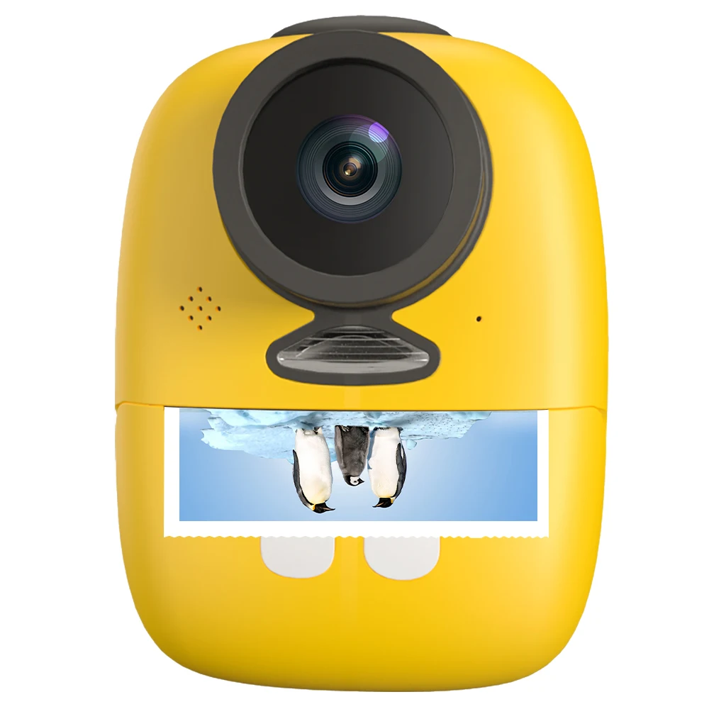 2021 New Popular Child Cartoon Small Instant Print Digital Camera Christmas Gift Digital Camera Whole Set Include Camera Bag