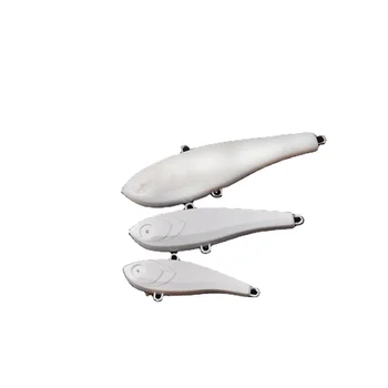 Wholesale Artificial Hard Vibration Bait Unpainted Blank VIB Fishing Lures – Hard Lure – view 2