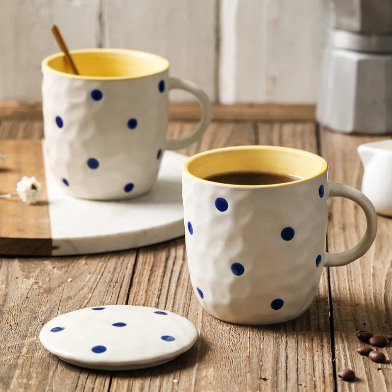 Ceramic Coffee Mug Dorm Home Hotel Milk Mug Cup for Breakfast Tea