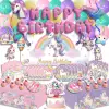 Pink Unicorn Theme Set