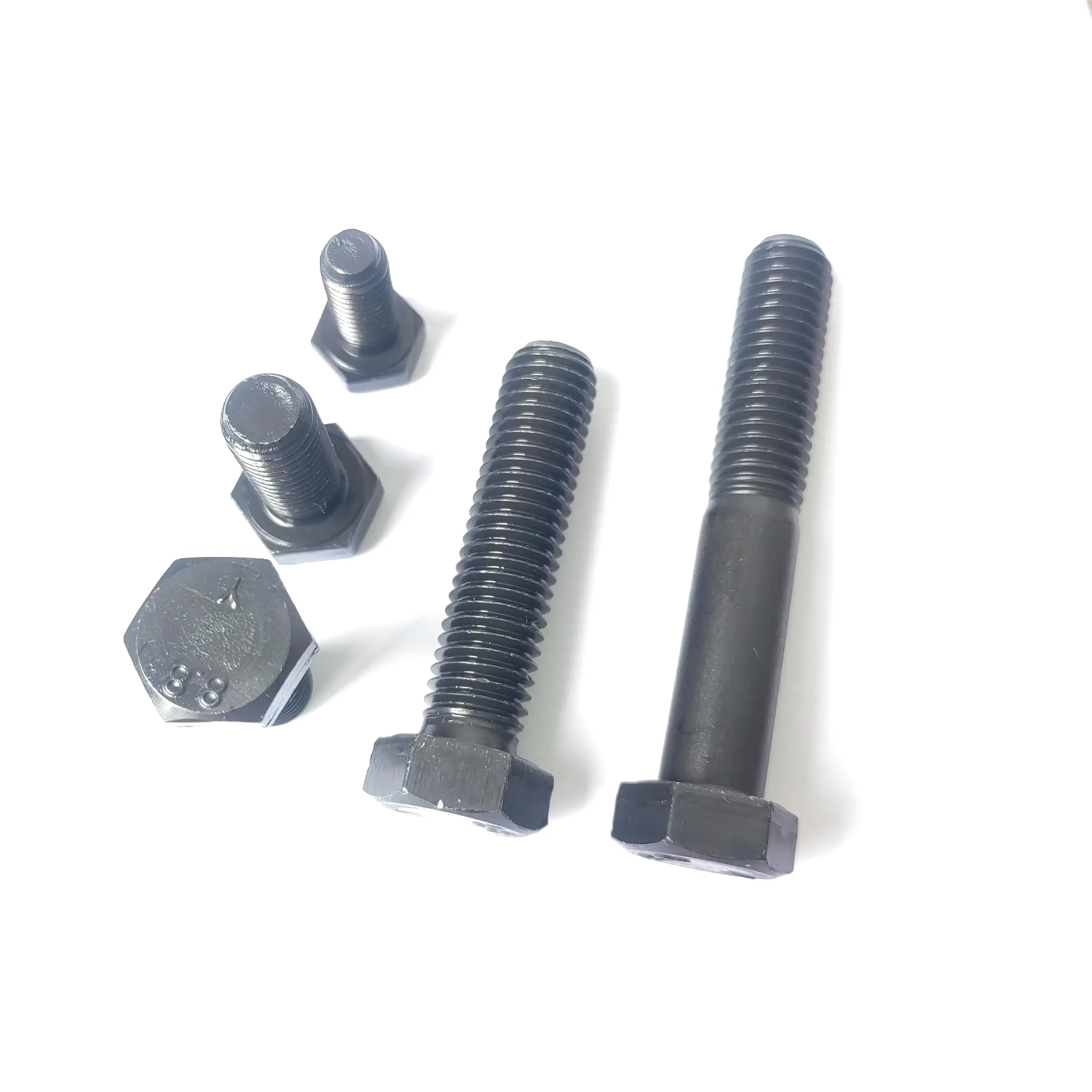 Grade 8.8 Hexagon Head Bolt Full Tooth Bolt Carbon Steel Bolt M4 M5 M6