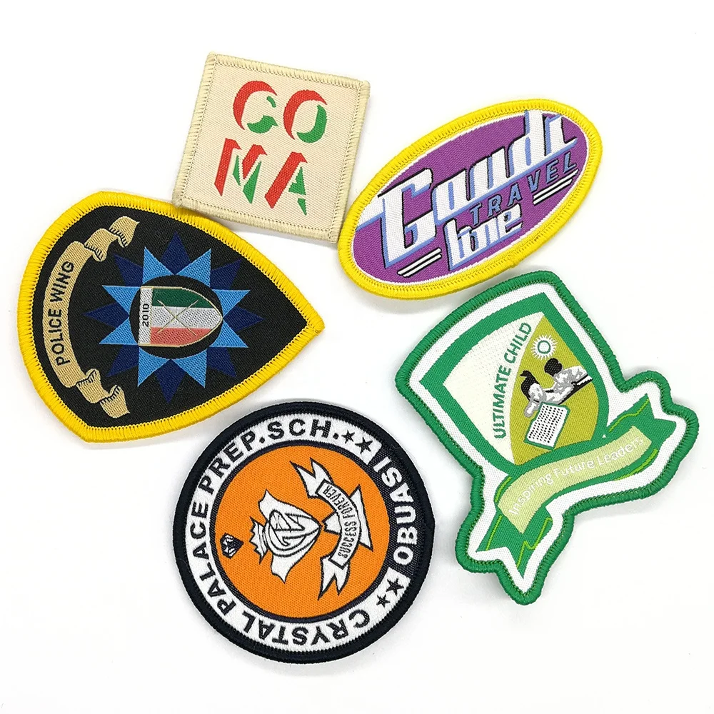 Custom Embroidery Patch Iron on Patches for Clothing