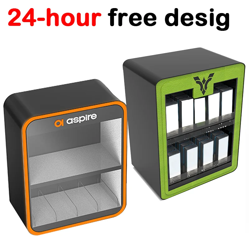 Bevis LED Customized Acrylic Display Show Case Acrylic Display Stand Store Cigarette Smoke Shop Acrylic Display Rack