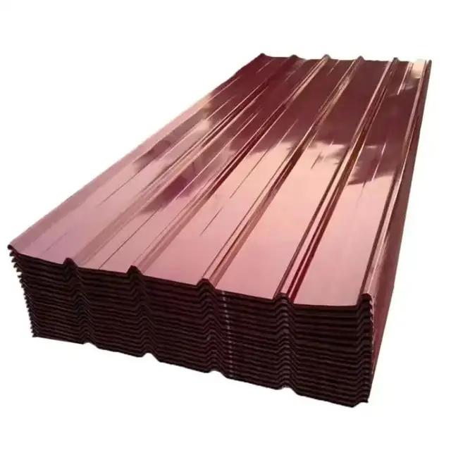 High quality Waterproof Prepainted Color Coated Zinc Aluminium Gi Ibr Iron Corrugated Steel Roofing Sheet