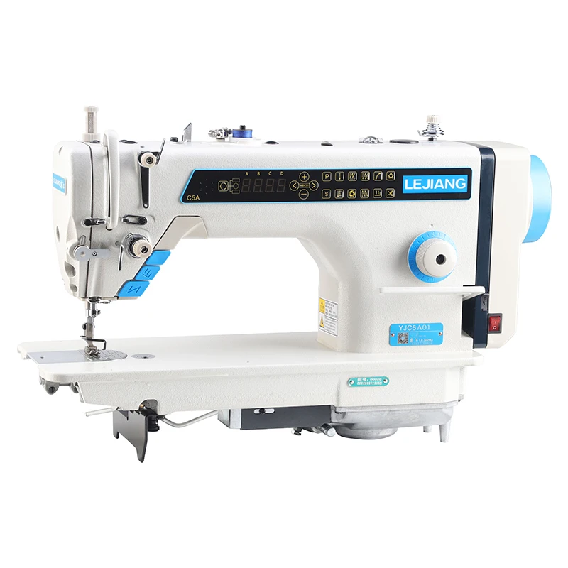 Mechatronice Computerized Compound Feed Heavy Material Lockstitch Sewing Machine