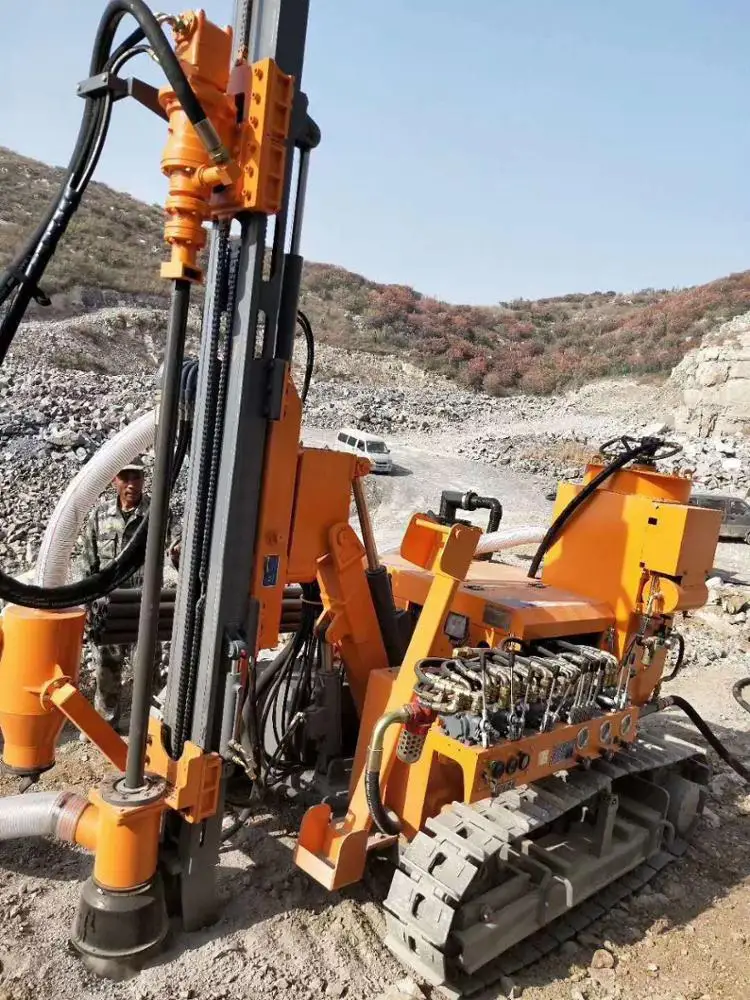 DTH Solar Pile Hole Geotechnical Investigation Drilling Rig Machine