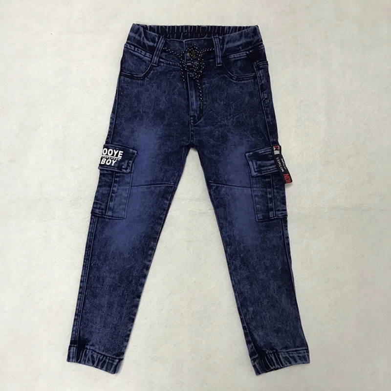Casual Baby Boy Skinny Jeans Pants Multipocket New Design High Quality