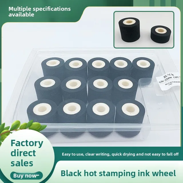 Dikai 833 36*45 High-temperature Ink Roller for Sealing Machine 36*45 Ink Roller DK1100 Dikai Coding Machine Black Ink Roller 5
