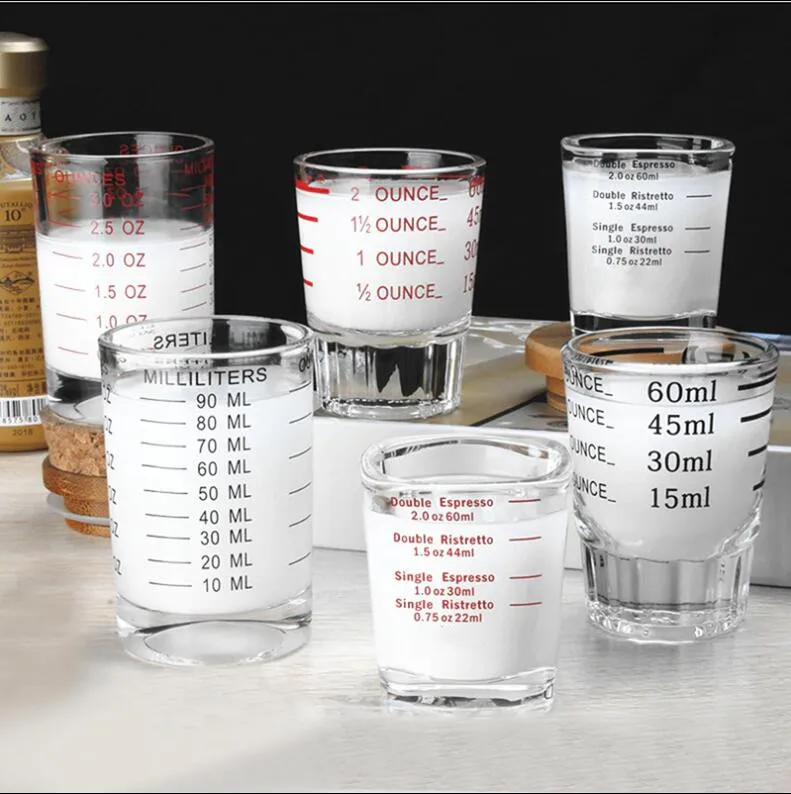 Espresso Shot Glasses Measuring Cup