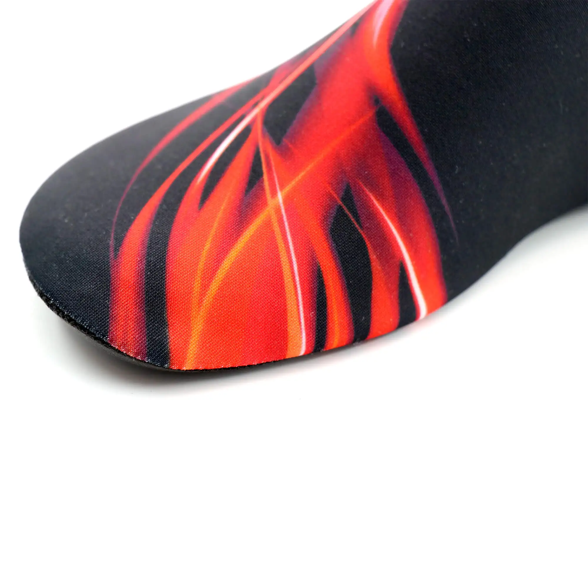 Summer Outdoor Leisure Beach Aqua Water Shoes For Mens Womens Flaming Mountain Sublimation Water Shoe