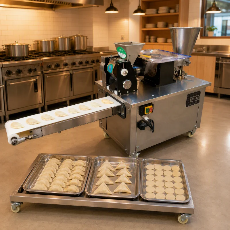 15cm Large Size Automatic Meat Pie Jamaican Patty Machine Dumpling Maquina De Empanadas Tortellini Ravioli Samosa Making Machine