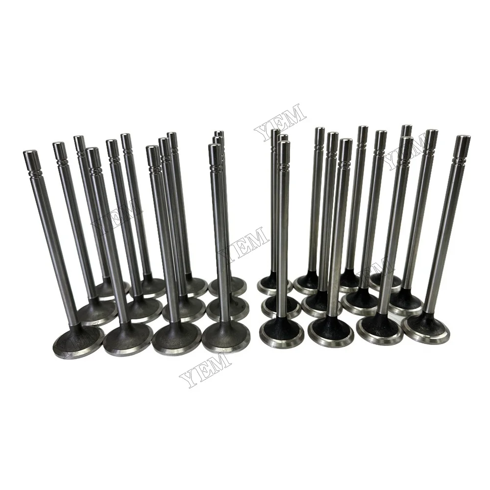 C12 Exhaust and Intake Valve Compatible for Caterpillar High Quality Engine Parts 4