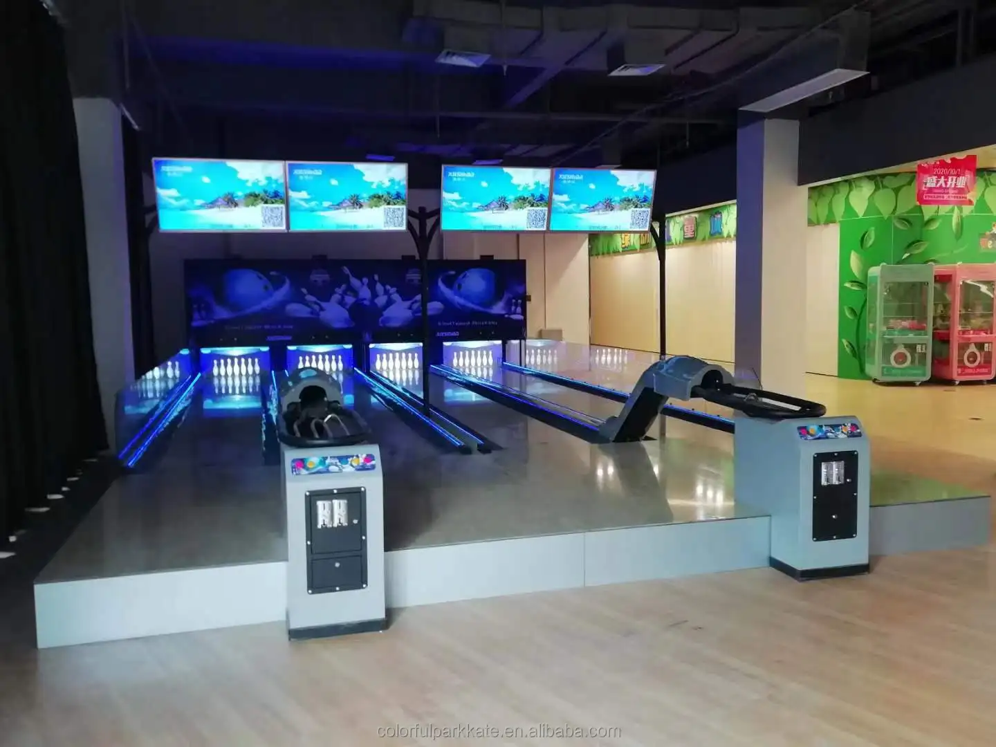 Cheapest Adult Bowling Alley Coin Operated Game Machine Arcade