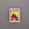 Picture frame-blind girl