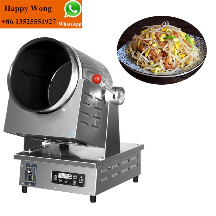 Best Price Food Fried Rice Automatic Mixing Cooking Pot Stirrer Machine -  China Cooking Machine, Kitchenware
