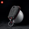 #9002 Black+red stitching