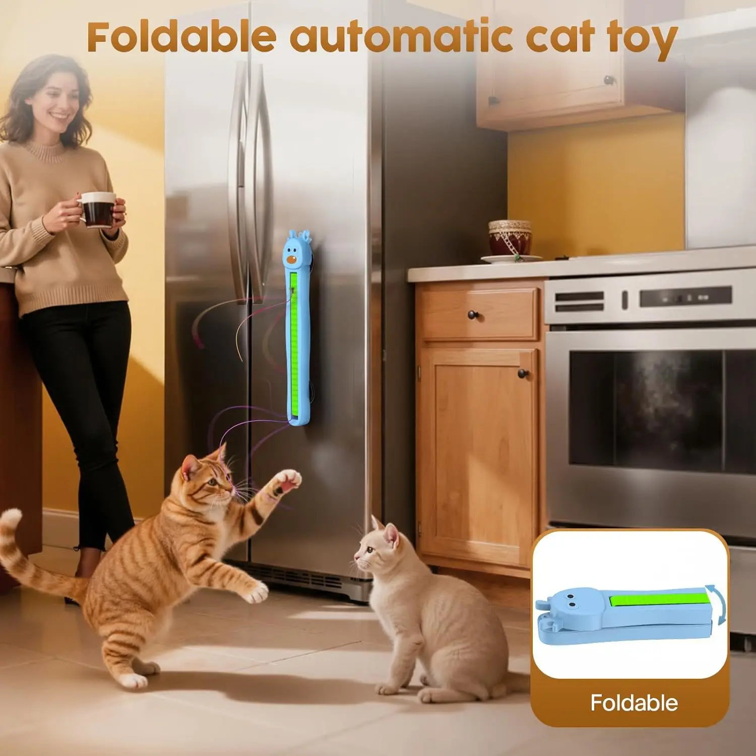 Automatic Moving Rope cat Toy - Rechargeable Electric Playset for Indoor Pet Interactive Toys factory