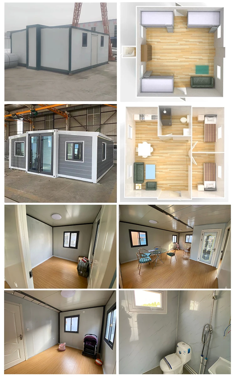 Folding House Expandable Modular Home 20ft 30ft 40ft Prefab House Australia Expandable Container 9471