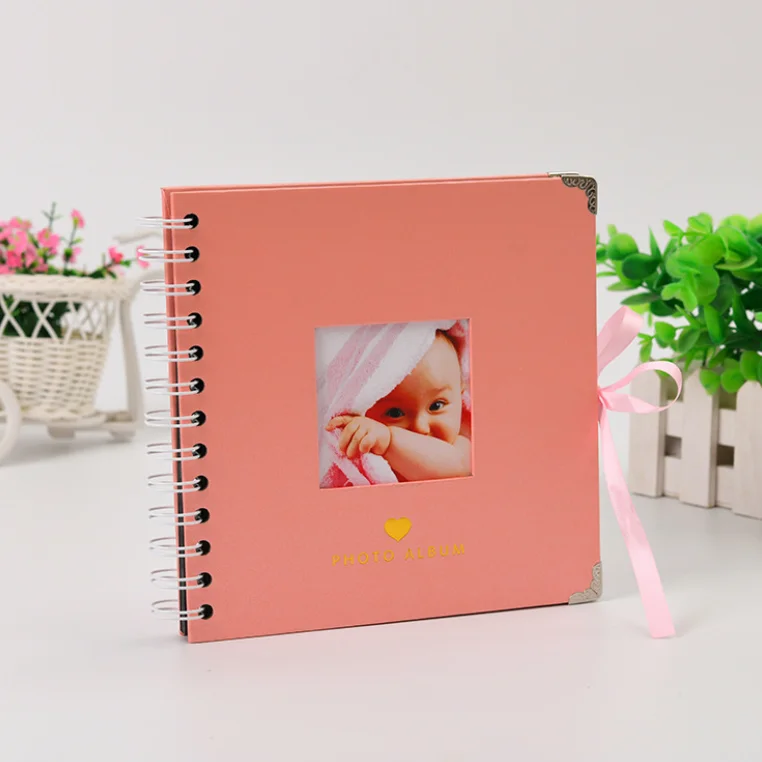 Custom Self Adhesive Photo Album Pag Autocoll Baby Magnetic Scrapbook with Laminated Sheets