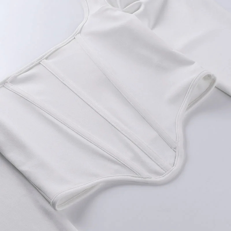 Spring Autumn Casual Vintage Square Collar Puff Sleeve Ladies Trendy Crop Top Fashion Sexy Slim Blouses Elegant Women