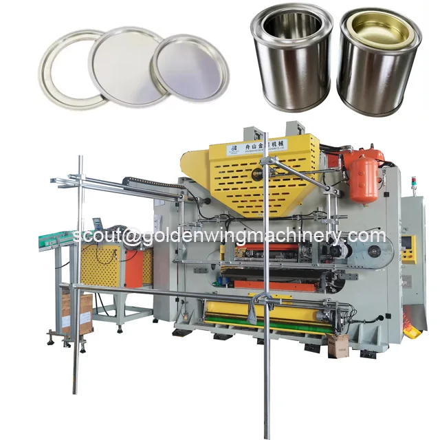 Good Price Automatic Metal Ring Making Chemical Pails Making Production Line
