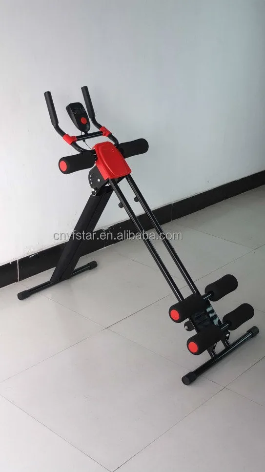 Folding Home Gym Equipment Fitness Six Pack Abs Exerciser Machine Tk