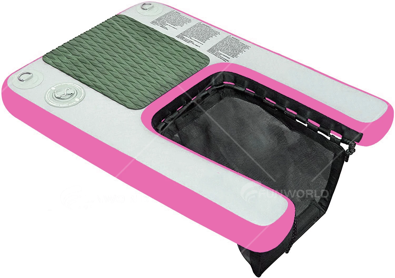 Rampe de sortie flottante gonflable pour chien, plateforme gonflable pour chiot avec marches d'escalier pour piscines et plages Rampe de sortie flottante gonflable pour chien, plateforme gonflable pour chiot avec marches d'escalier pour piscines et plages