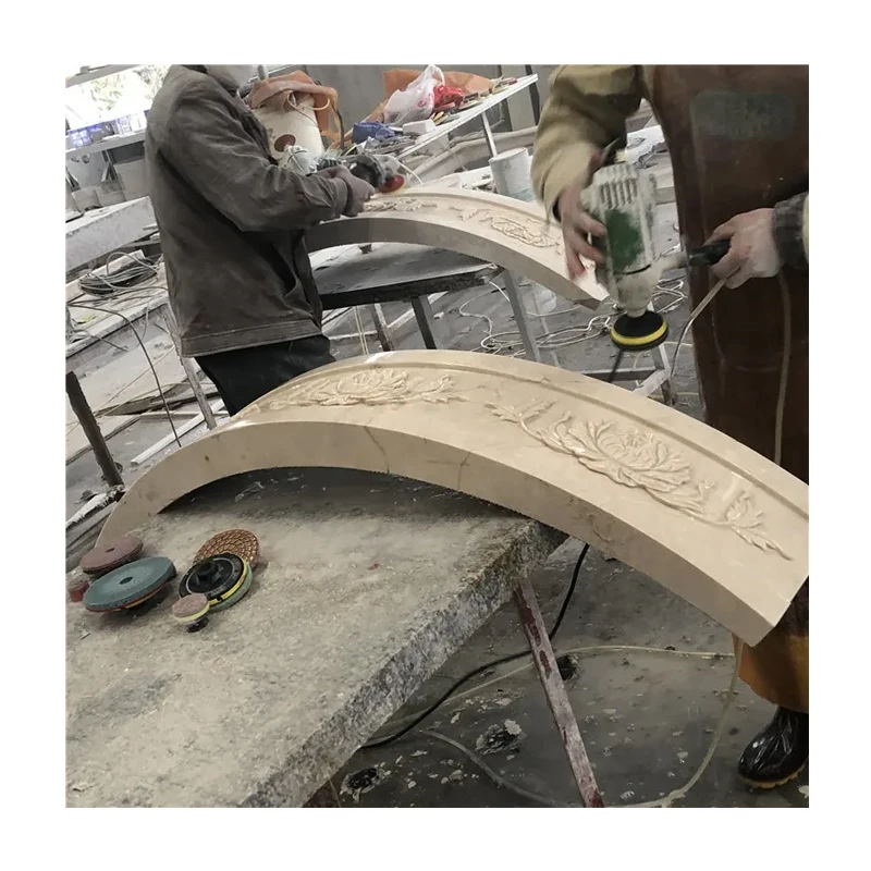 Natural Marble Cnc Carving Wall Panels for Interior Design Hot Sale Cnc 3d Beige Marble Wall Tiles