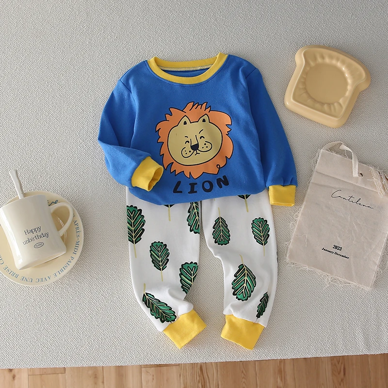 Cheap Children's Underwear Cotton Suit Boys And Girls Infant Long