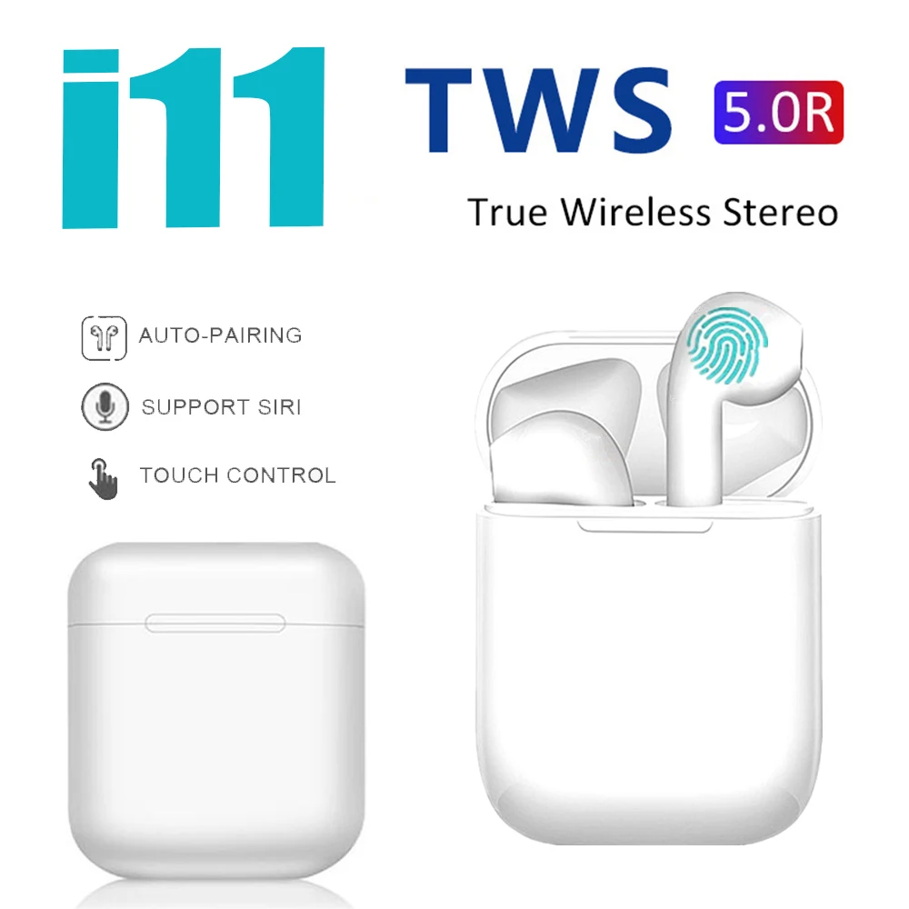 I11 Tws Wireless Stereo Earbuds Bt 5.0 